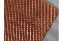 China Micro Expanded Copper Mesh For Aircraft Lightning Defense supplier