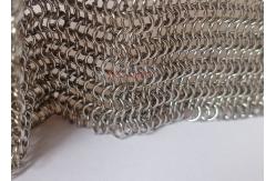 China 0.53x3.81mm Chainmail Ring Mesh As Metal Mesh Curtains supplier
