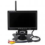 Weatherproof Vehicle Reversing Systems CMOS Sensor 7 Digital Color TFT LCD Screen for sale