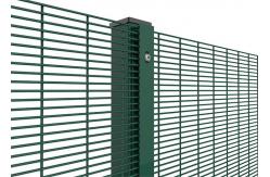 China 358 Anti Climb Welded Mesh Fencing High Security Galvanized + Pvc Coated supplier