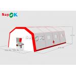Inflatable Pole Tent Customized Size Inflatable Field Hospital Oxygen Tent To Set Patients Fast Built for sale