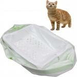 Disposable Drawstring Cat Litter Box Liner Bags Custom Biodegradable For Cat Litter Box for sale