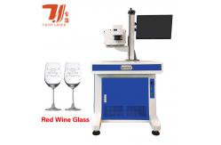 China Keyboard Mouse 355nm UV Laser Marking Machine For Plastics Crystals supplier