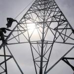 Self Supporting Internet 5G Telecommunication Antenna 3 Legged Angular Steel Tower