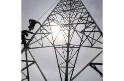 China Self Supporting Internet 5G Telecommunication Antenna 3 Legged Angular Steel Tower supplier