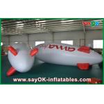 5m Floating Advertising Inflatable Balloon Helium Airplane Zeppelin For Promotion for sale