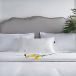 Decorative Cotton Luxury Luxury Hotel Pillows Cotton Neck Custom For Star Hotel for sale