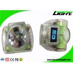 6800mA Waterproof Rechargeable LED Mining Headlamp 232lum 13000Lux Smart OLED Display for sale