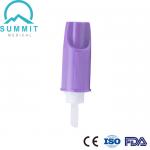 Soft Touch Retractable Lancet Device with Pressure Activation 30G 1.4mm Purple for sale