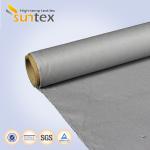 Thermal Isulating Materials PU Coated Fiberglass Fabric 0.65mm M0 For Welding Protection Fireproof Blanket for sale