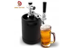 China Portable CO2 Mini Keg Dispenser , Stainless Steel Homebrew Kegerator Kit supplier