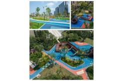 China Safe EPDM Rubber Flooring Athletic Playground UV Resistant High Flexibility supplier