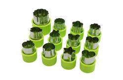 China Fruit And Vegetable Cutter Shapes Set Tool For Kitchen Baking supplier