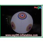 Logo Printing Inflatable Lighting Hanging Ball For Wedding Ceremony / Stage Decoration for sale