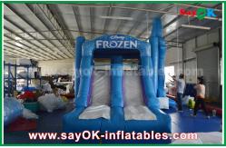 China Inflatable Jumping Bouncer Waterproof 0.55mm PVC Inflatable Bouncer Slide Castle Trampoline supplier