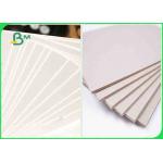 Uncoated Cardboard Excellent Stiffness Grey Paperboard / Straw Paperboard for sale