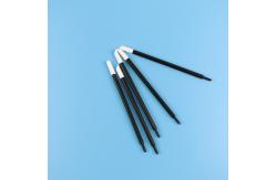 China High Absorbency PU Head Printer Cleaning Swab With Black Handle supplier