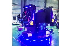 China Electricity Powered VR 360 Game Machine for Thrilling VR Roller Coaster Games supplier