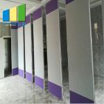 With Retractable Seal Wood Insulated Room Dividers Movable Partition Walls for sale