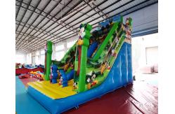 China 1000D Commercial Inflatable Slide Playground Jumping Bouncer supplier