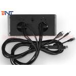 1.5 Meter Cables Desk Hidden Socket / Meeting Table Pop Up Electrical Outlet