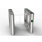 350mm Width 5 Million SS304 MCBF Glass Wing Barrier Gate for sale