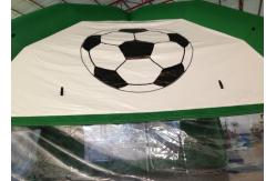 China Green Footable Inflatable Event Tent Digitally Printed Wind Resistant Safe Nontoxic supplier