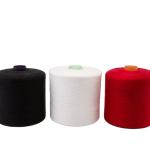 Polyester Dyed Yarn 100% Polyester  Ring Spun Dyed Thread 20/2, 20/3, 40/2, 40/3 for sale