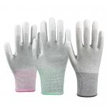 Black Plastic Gloves Tailored for Low Breathability Applications for sale