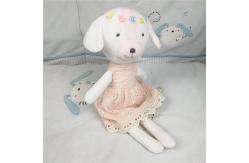 China OAINI ODM OEM Custom Toddlers Stuffed Elephant Rattle Cotton Plush Toy supplier