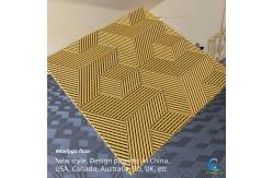 China Waterproof Epoxy Floor with Durable Ribbed Surface for Garages supplier