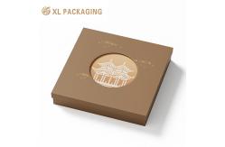 China Customized Mooncake Packaging Box with Holder Insert Laminated Material Paper Gift Box supplier