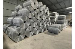 China 8Lines Wire Hot Dipped Galvanized Steel Pipe Winding Mesh For Oil Pipeline supplier
