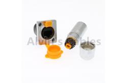 China Metal Round Waterproof RJ45 Connector IP65 Environmentally Friendly Materials supplier