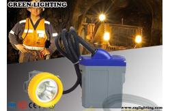 China 10000Lux IP68 Anti-Explosion Rechargeable LED Headlamp With 6.6Ah Battery supplier