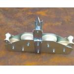 R570 Mm Optical Fiber Cable Tools 10KN OPGW Four Sheaves Combined Block for sale