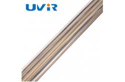 China OEM 4800W Medium Wave Infrared Lamp , 380V Radiant Heater Bulb supplier