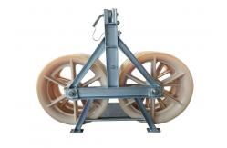 China Tandem Stringing Blocks For Stringing Two And Three Bundled Conductor Lines supplier