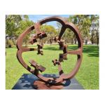 Bespoke Rusty Metal Steel Art Garden Corten Steel Sculpture for sale