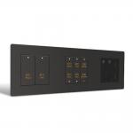 UK Square Box Modbus Wall Switch , Rs485 Switch Plastic Push Button for sale