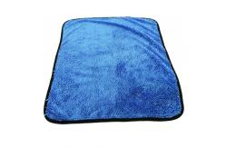 China 800GSM Microfiber Car Cleaning Towel  Twist Pile supplier