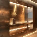 304 / 316 Sleek Stainless Steel Recessed Niche for Commercial Use for sale