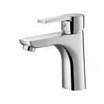Polished 3 Hole Bathroom Vanity Faucets Washroom Water Tap Resist Corrosion for sale