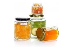 China Custom Design Wide Mouth Airtight Glass Jars With Airtight Aluminum Lid supplier