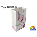 PP Rope Handle 	Custom Paper Shopping Bags With Fancy Design Printing for sale