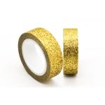 Removable Adhesive 15mm Glitter Washi Tape For Crafts for sale