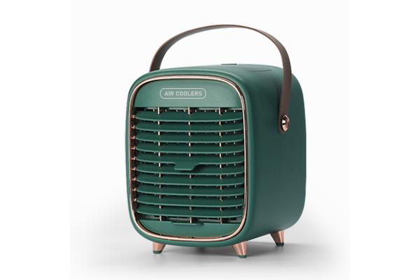 Air Cooler Fan with Humidication & Three Speed Settings, Add Water & Ice
