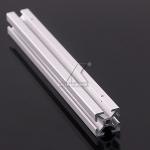 Punching CNC Extruded Aluminum T Slot With Sand Blasting Aluminum Profile for sale