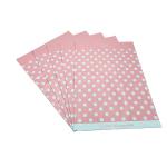 Recyclable Pink Compostable T Shirt Bags , 100% Biodegradable 9x12 Poly Bags for sale