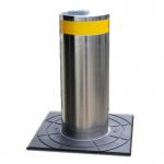 High Security Hydraulic Retractable Bollards LED Automatic Electronic Parking Bollards for sale